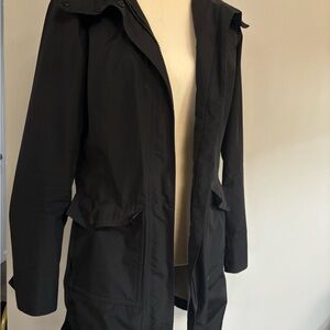 Patagonia Stormdreams black goretex raincoat sz XS